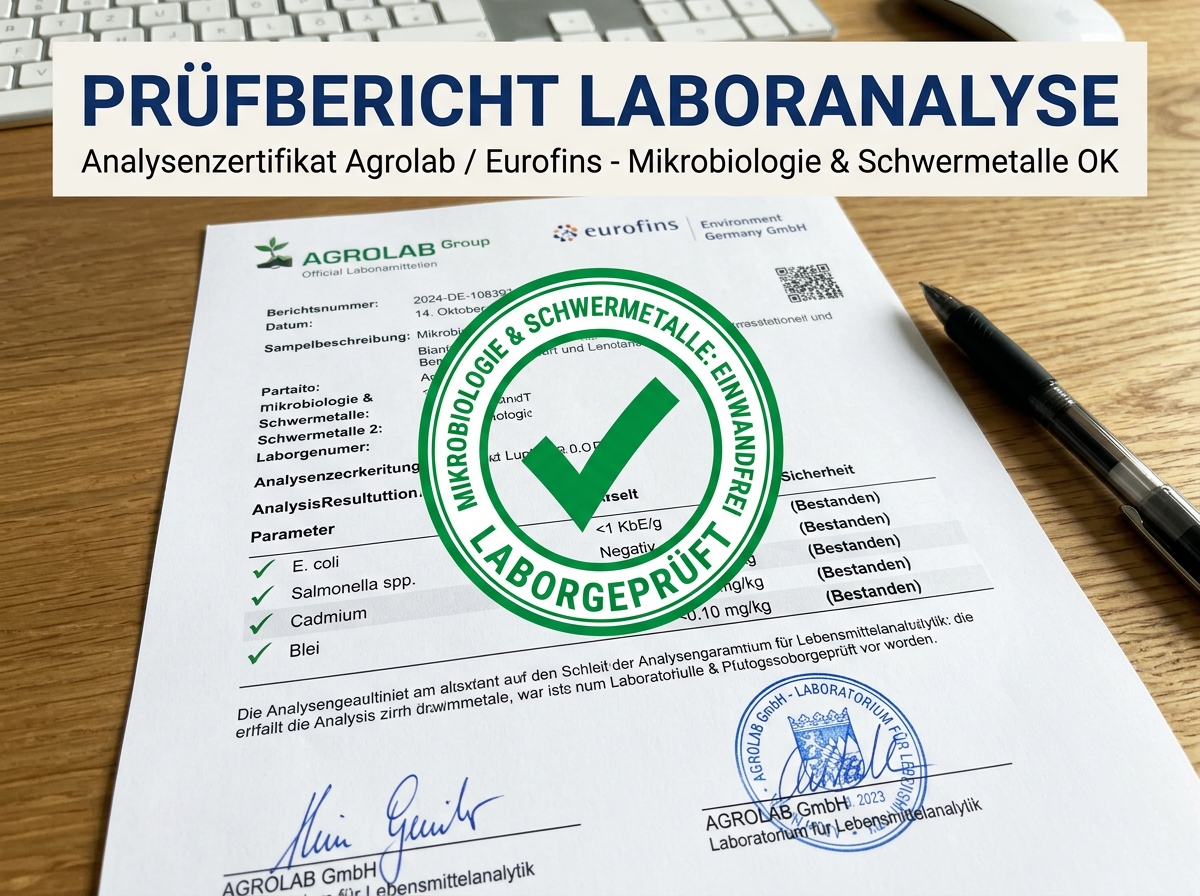 Labor Prüfbericht Agrolab